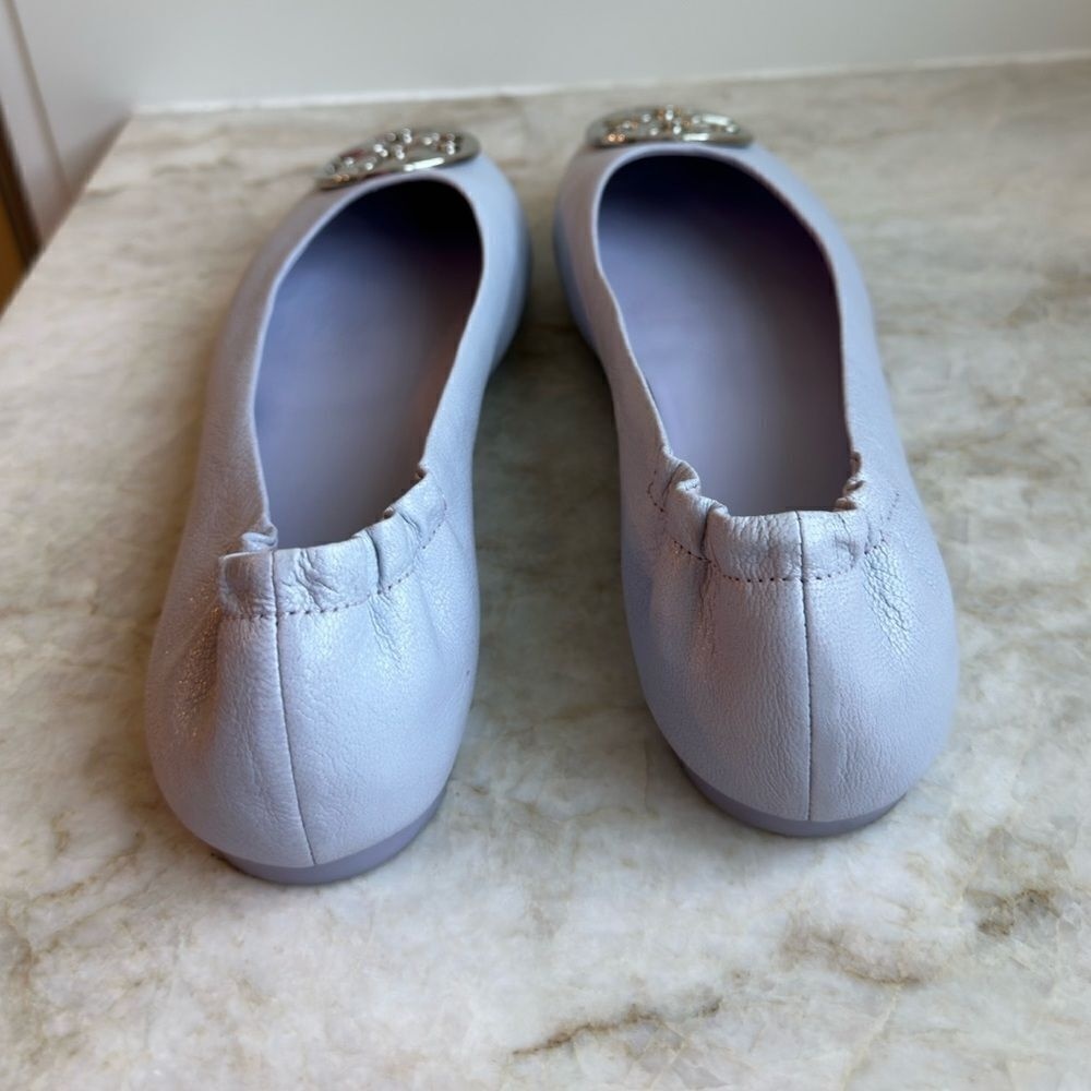 Tory Burch Claire Ballet Flat - Spring Lavender Color‎ Size 8.5 - Picture 7 of 13
